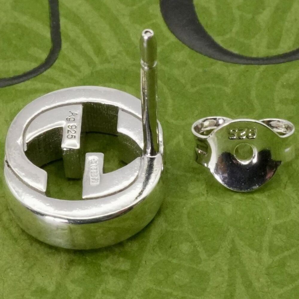 Gucci Interlocking Single Ear Earrings Single 24-… - image 6